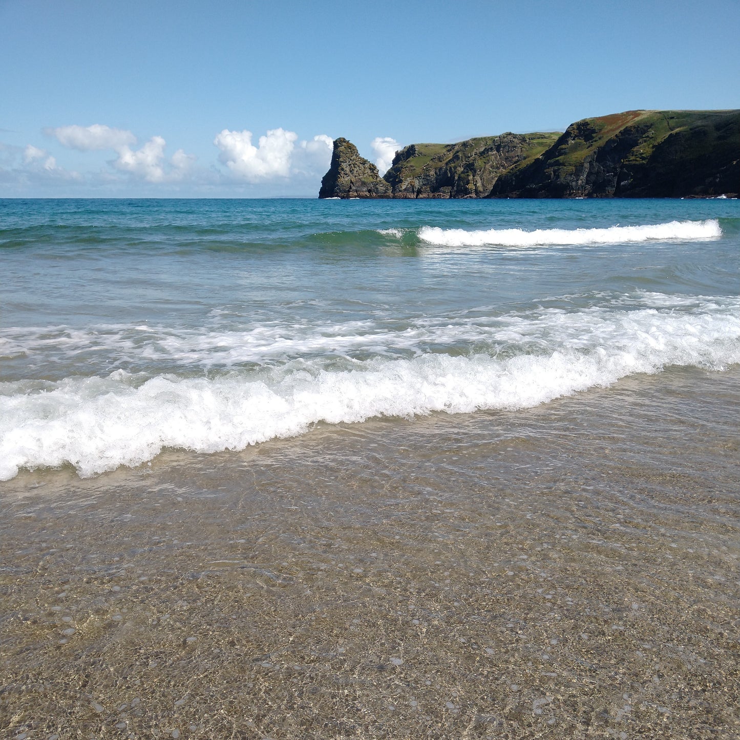 Bossiney Beach Waves