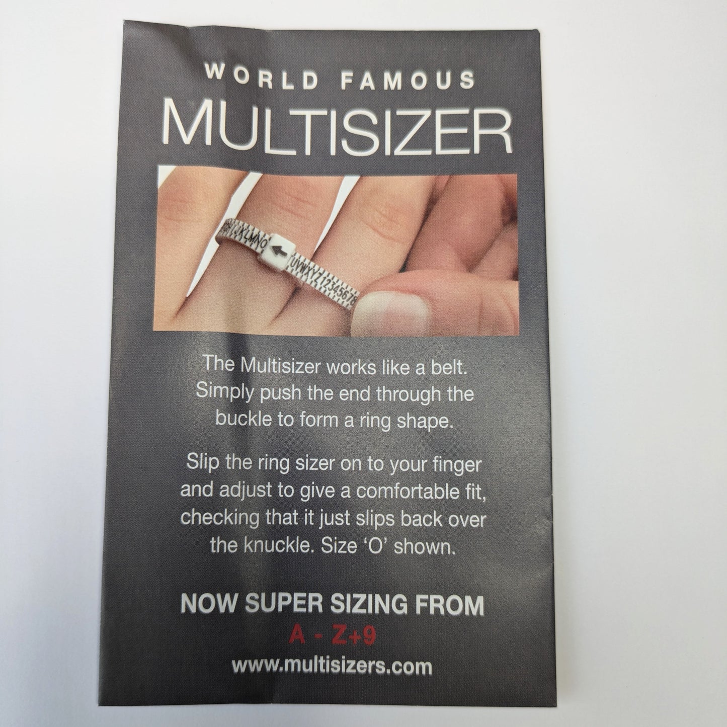 Ring Sizer