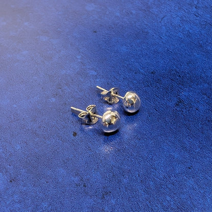 Little Pebbles of Silver Earrings