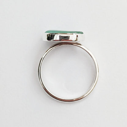 Cornish Sunset Silver Stacker Rings