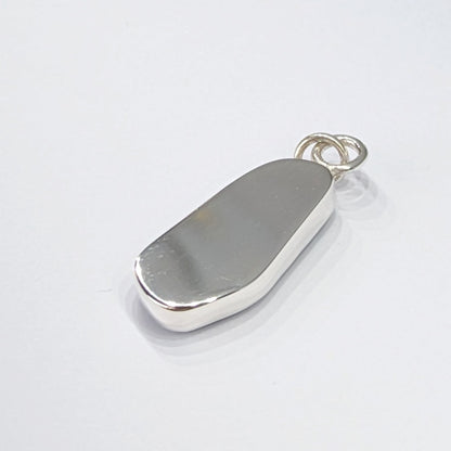 Aquamarine Sea Glass Pendant