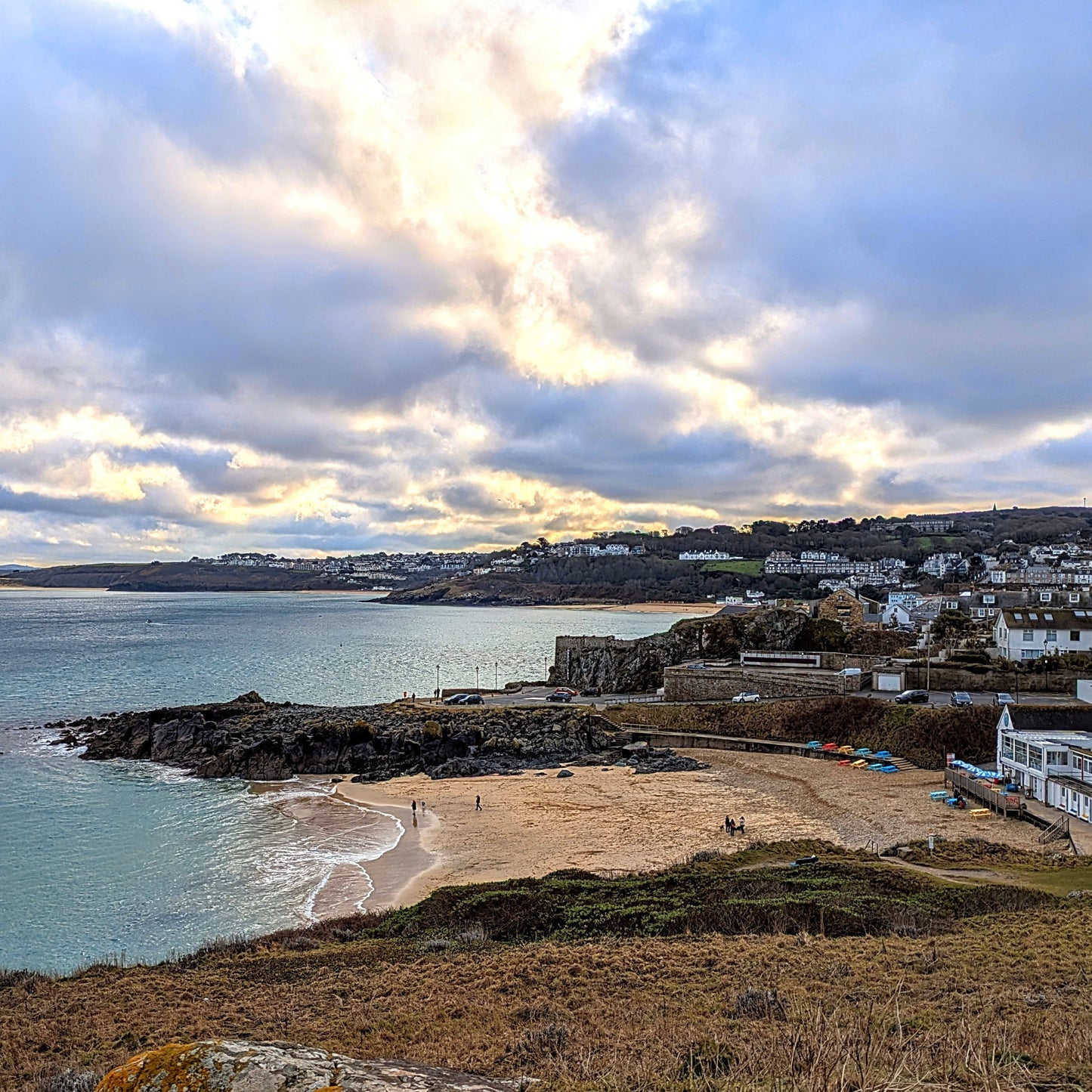 View of Porthmeor Beach, St Ives