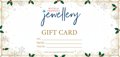 Festive Nicola Prophet Jewellery Gift Card