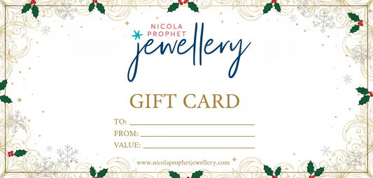 Festive Nicola Prophet Jewellery Gift Card